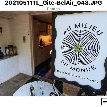 Gite De Charme Au Milieu Du Monde Ναμούρ Εξωτερικό φωτογραφία